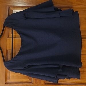 Romeo & Juliet Couture Navy Blouse